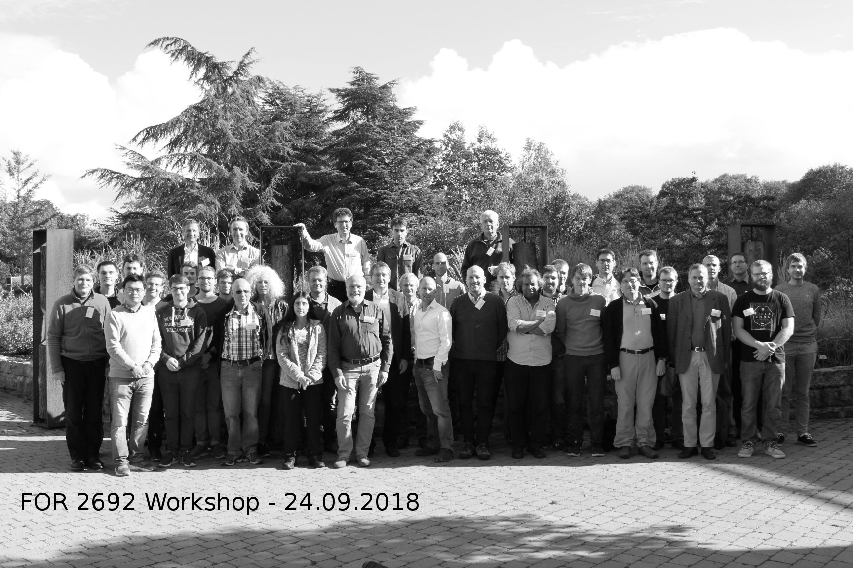 FOR 2692 Workshop - 24.09.2018